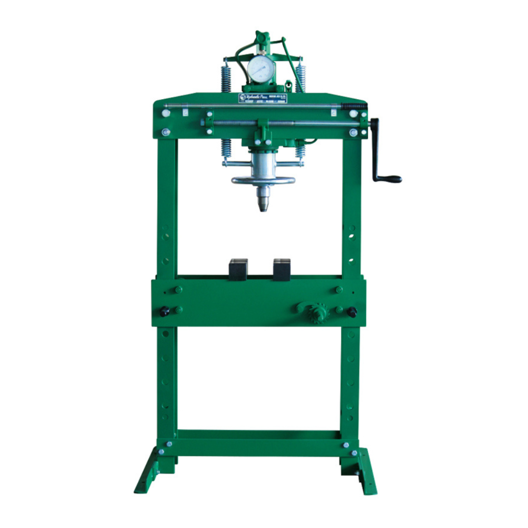 長崎ジャッキ 油圧プレス 15t 1650×800 NSP-15 - 多用途な手動式油圧